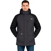 Куртка-парка Rosomaha Тонай утепленная серый, меланж-черный Куртка-парка Rosomaha Тонай утепленная серый, меланж-черный от магазина Супер Спорт